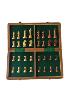 MAGNETIC CHESS BOARD MIKADO WOODEN - Image 2
