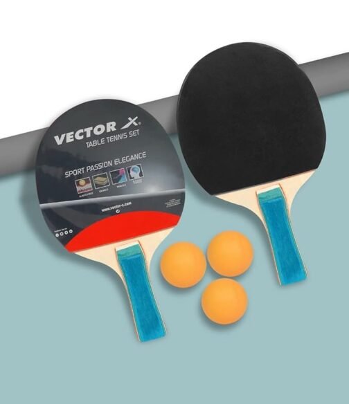 VECTOR X TABLE TENNIS BAT SET WITH BALL