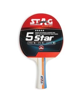 STAG ICONIC 5 STAR TABLE TENNIS BAT - Image 1