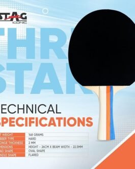 STAG ICONIC 3 STAR TT BAT - Image 3