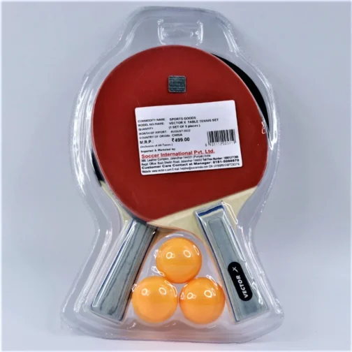 VECTOR X TABLE TENNIS BAT SET WITH BALL
