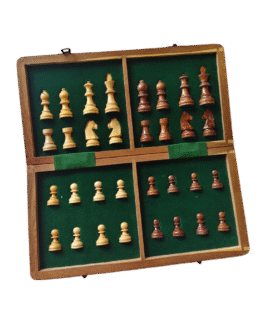 MAGNETIC CHESS BOARD MIKADO WOODEN - Image 3