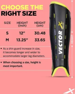 Vector X CLASSIC Hockey Shin Guard - Image 4